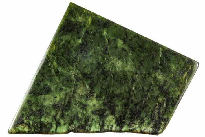 Polished Canadian Jade (Nephrite) Slab - British Colombia #112730